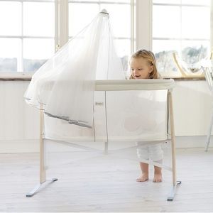 Pottery barn bassinet Babybjorn